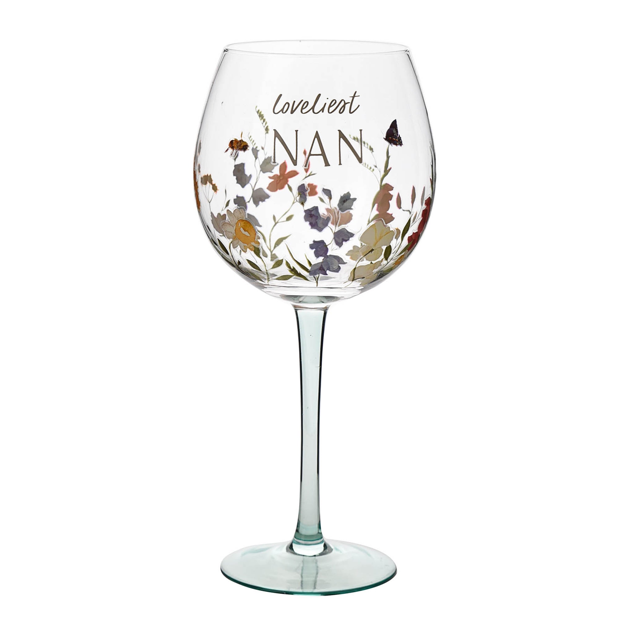 The Cottage Garden Nan Gin Glass MultiColoured Price Comparisons | Compare The Build