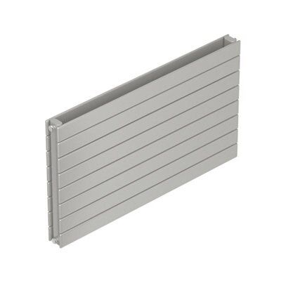 Seren Égalrad Horizontal Designer Radiator, Matt Silver (W)1200mm (H)578mm Price Comparisons | Compare The Build