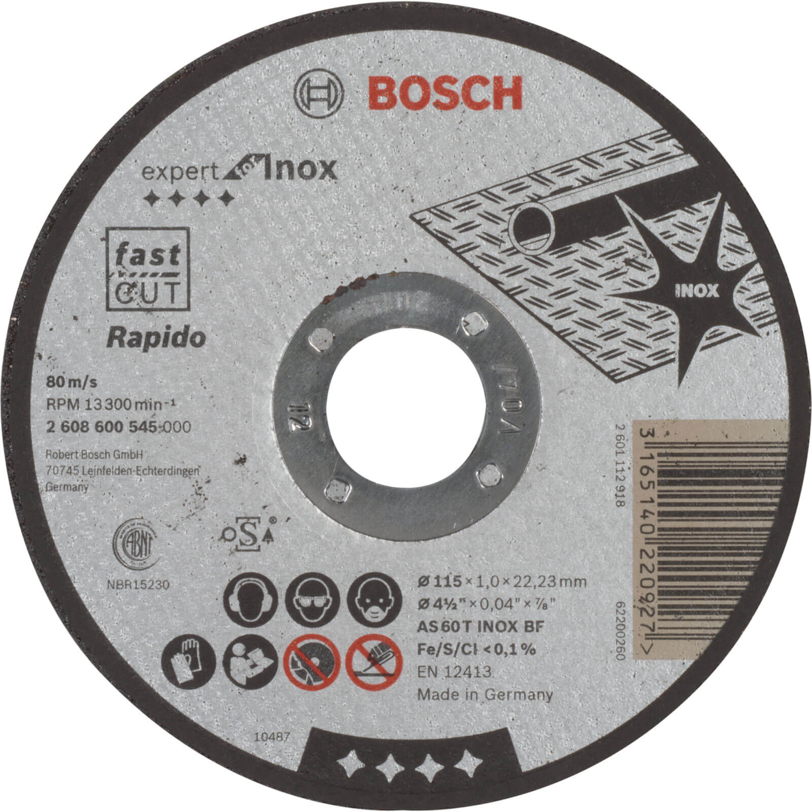 Bosch Cutting Cutting Disc (Dia)115mm Price Comparisons | Compare The Build