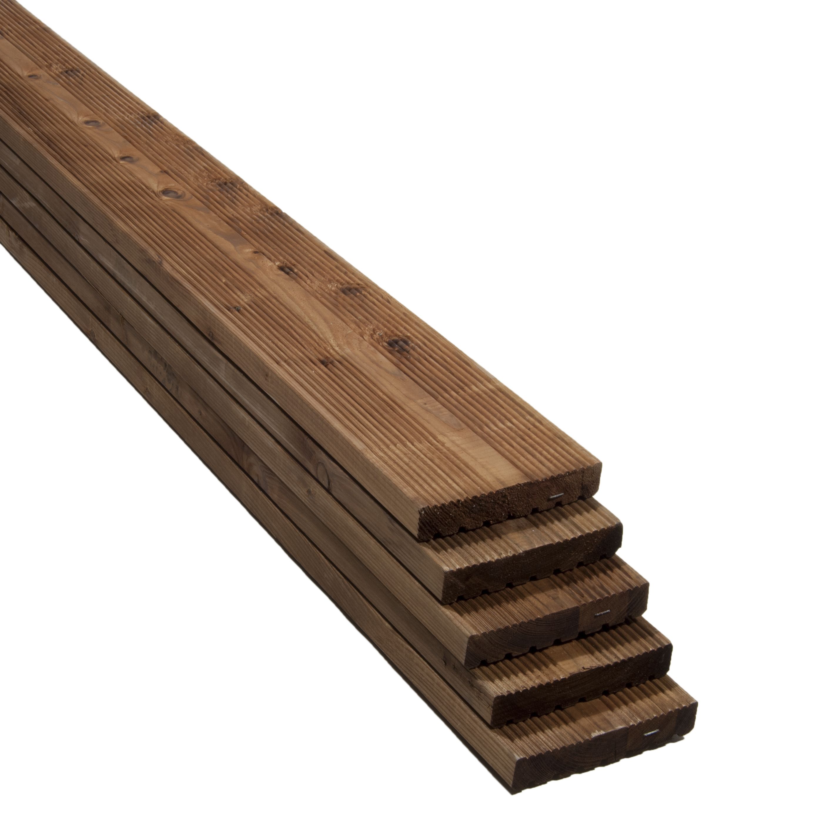 Premium Brown Softwood Deck Board (T)28mm (W)144mm (L)2400mm, Pack Of 5 | Compare The Build