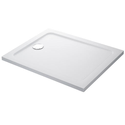 Mira Flight Low Profile Rectangular Shower Tray 1000 x 800mm with Waste 1.1697.007.WH Price Comparisons | Compare The Build