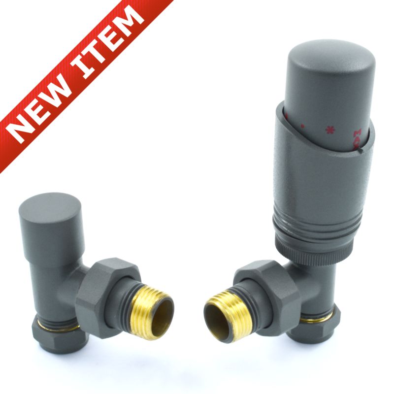 West Thermostatic Valves, Delta, Graphite Grey Angled - 8mm Price Comparisons | Compare The Build