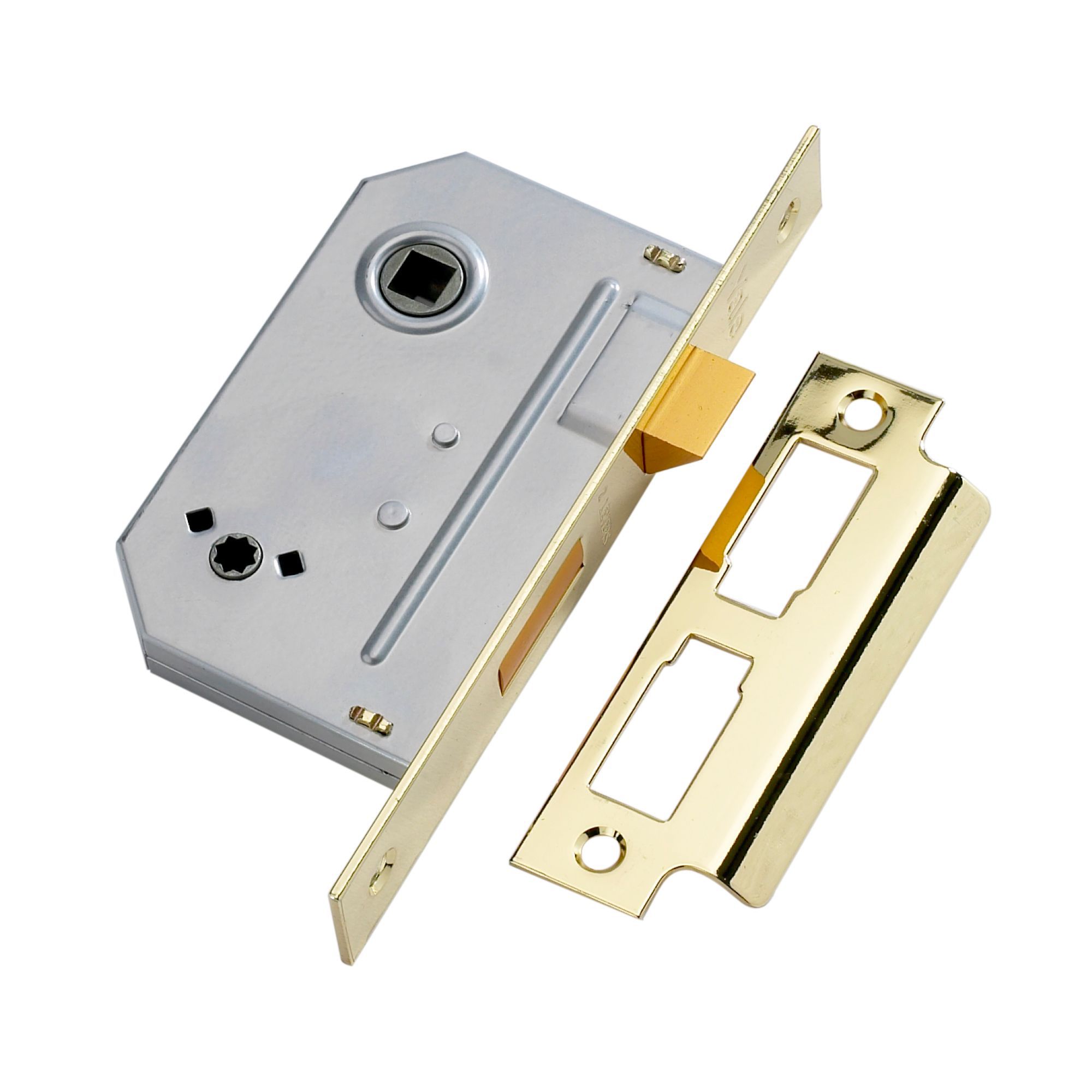 Yale P-M236-Pb-63 64mm Polished Brass Effect Brass 2 Lever Deadlock Price Comparisons | Compare The Build