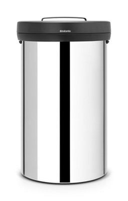 Brabantia Metal Round Kitchen Touch Top Bin, 60L | Compare The Build