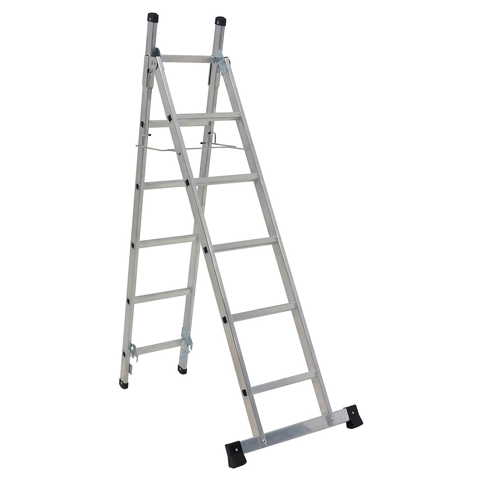 Rhino 3 in 1 Aluminium Combination Ladder Price Comparisons | Compare The Build