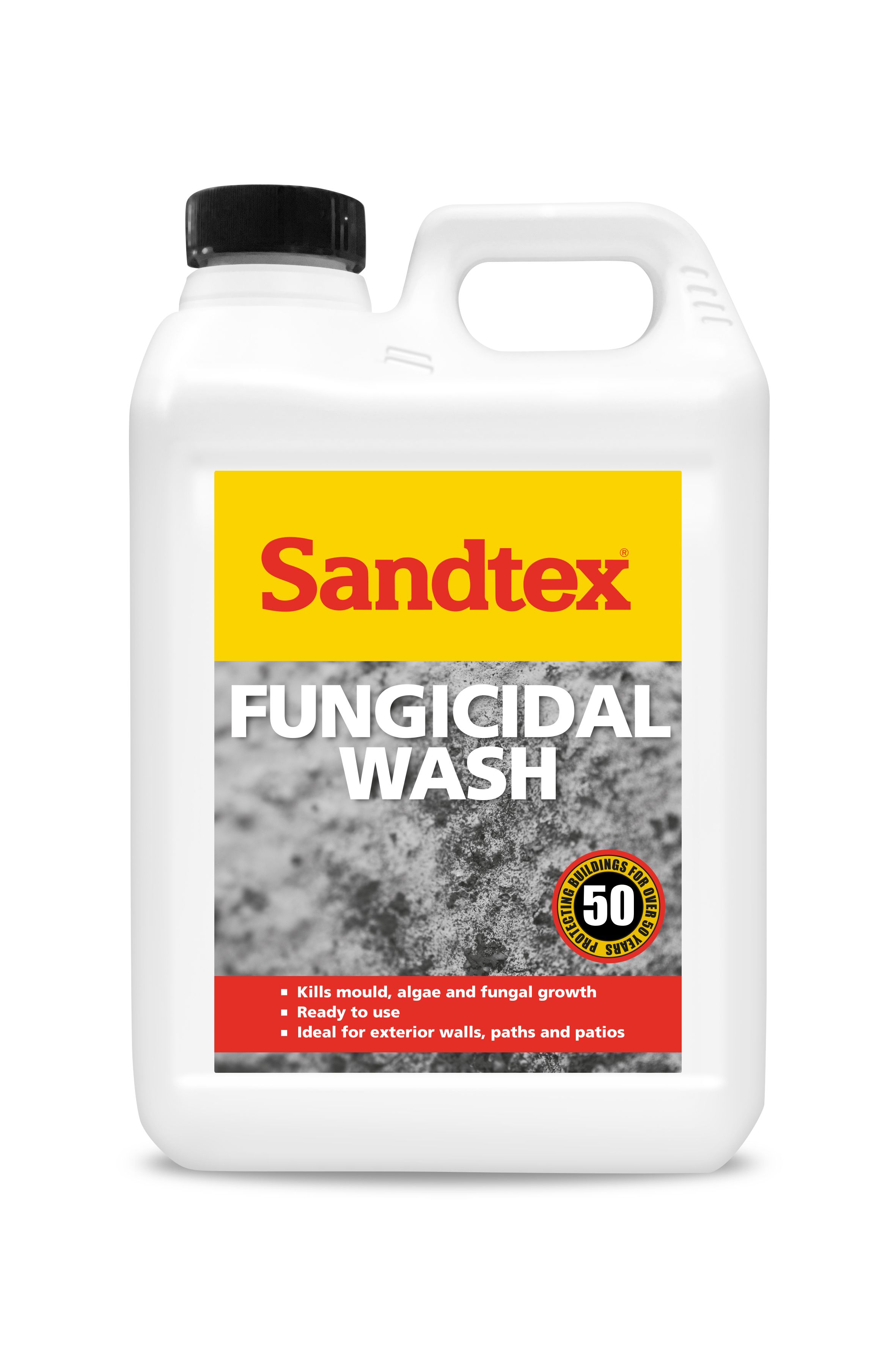 Sandtex Fungicide Algae & Mould Remover, 2.5L Tub | Compare The Build