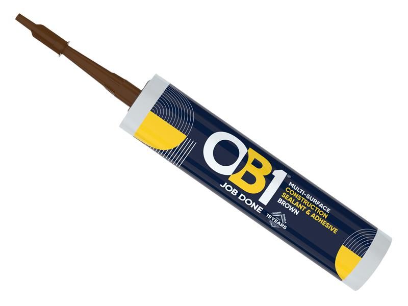 OB1® OB130617356 Hybrid Sealant & Adhesive Brown 290ml Price Comparisons | Compare The Build