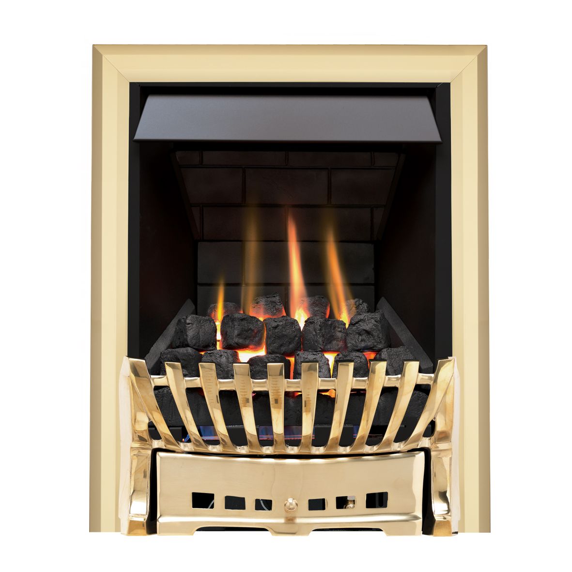 Focal Point Elegance Multi Flue Brass Effect Remote Controlled Fire Fprbq509 Price Comparisons | Compare The Build