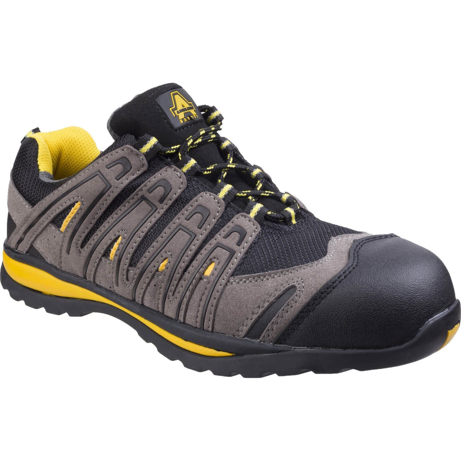 Amblers Safety FS42C Metal Free Lace Up Safety Trainer Black Size 6 Price Comparisons | Compare The Build