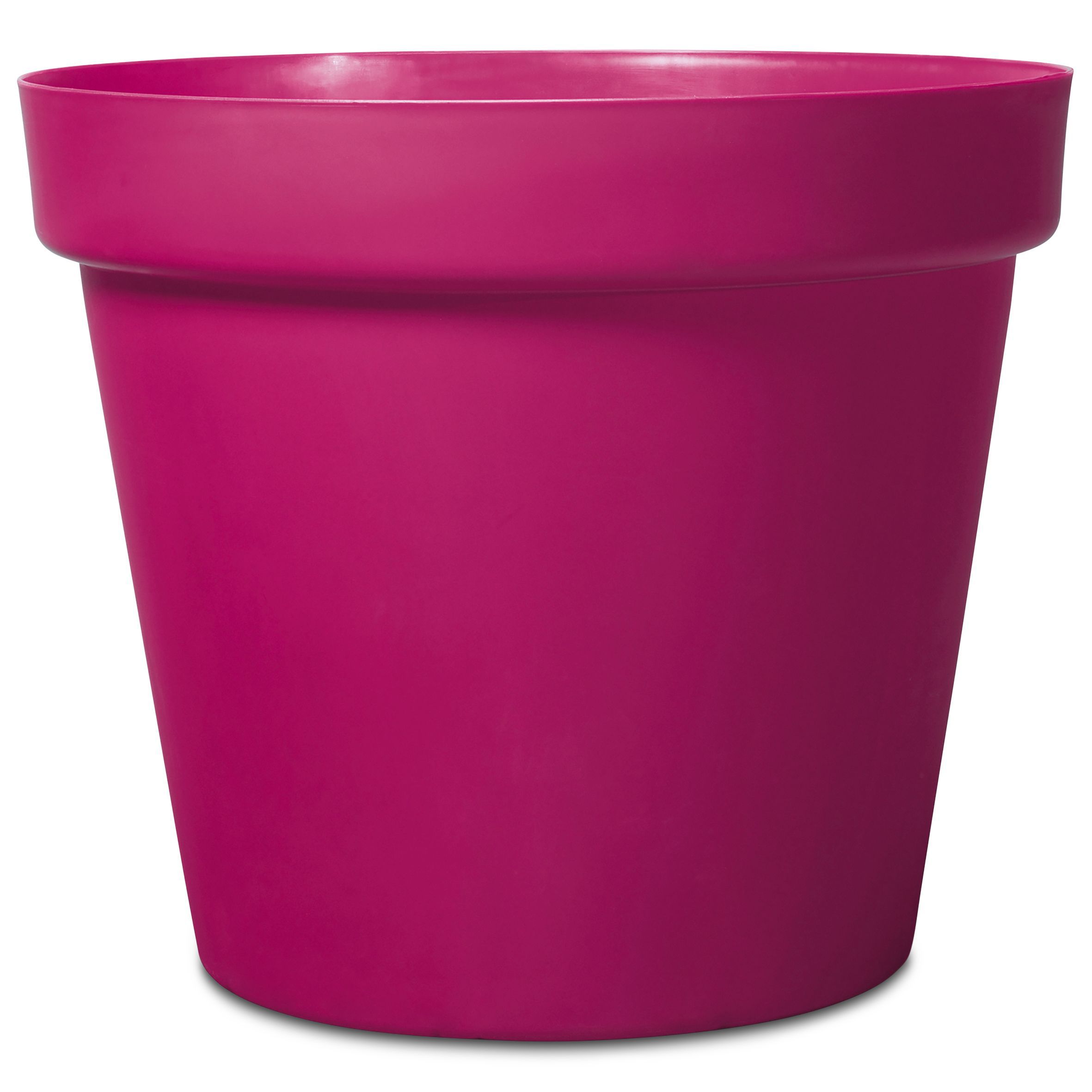 Verve Nurgul Pink Plastic Round Plant Pot (Dia)70Cm Price Comparisons | Compare The Build