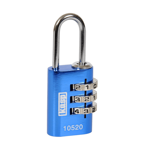 Kasp Aluminium Combination Coloured Padlock 20mm Blue Standard Price Comparisons | Compare The Build