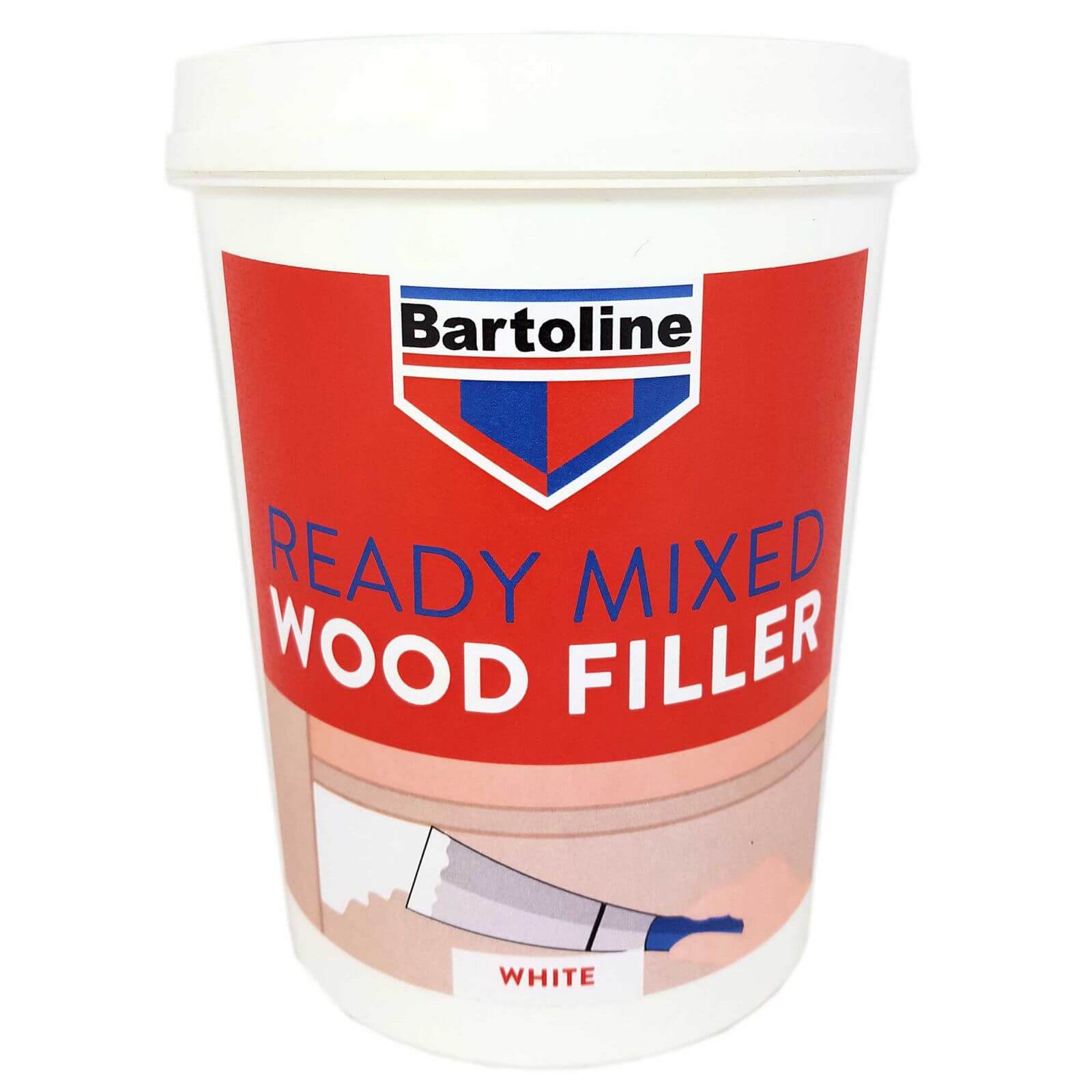 Bartoline White Wood Filler - 1kg Price Comparisons | Compare The Build