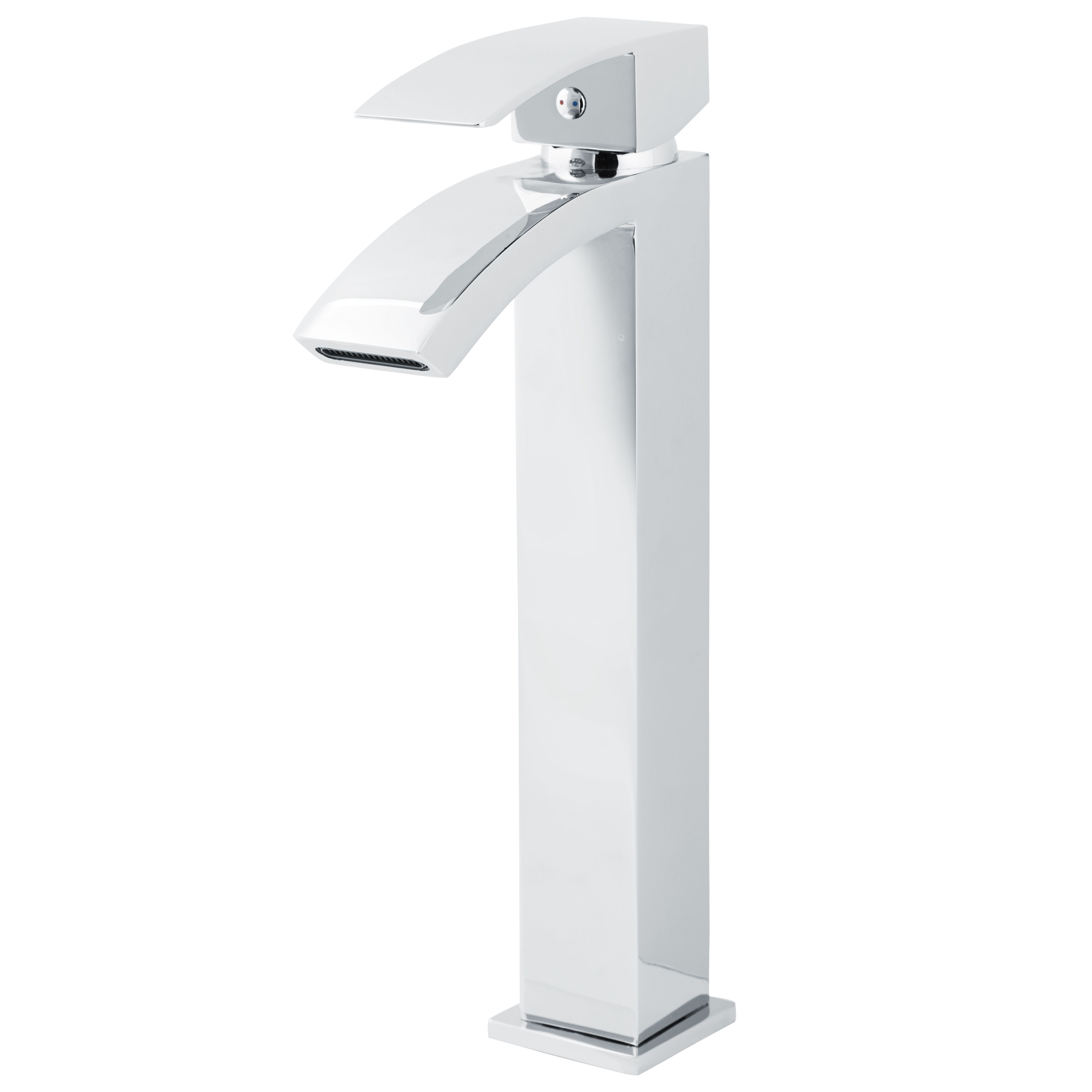 GoodHome Kepez 1 Lever Tall Contemporary Basin Mono Mixer Tap Price Comparisons | Compare The Build