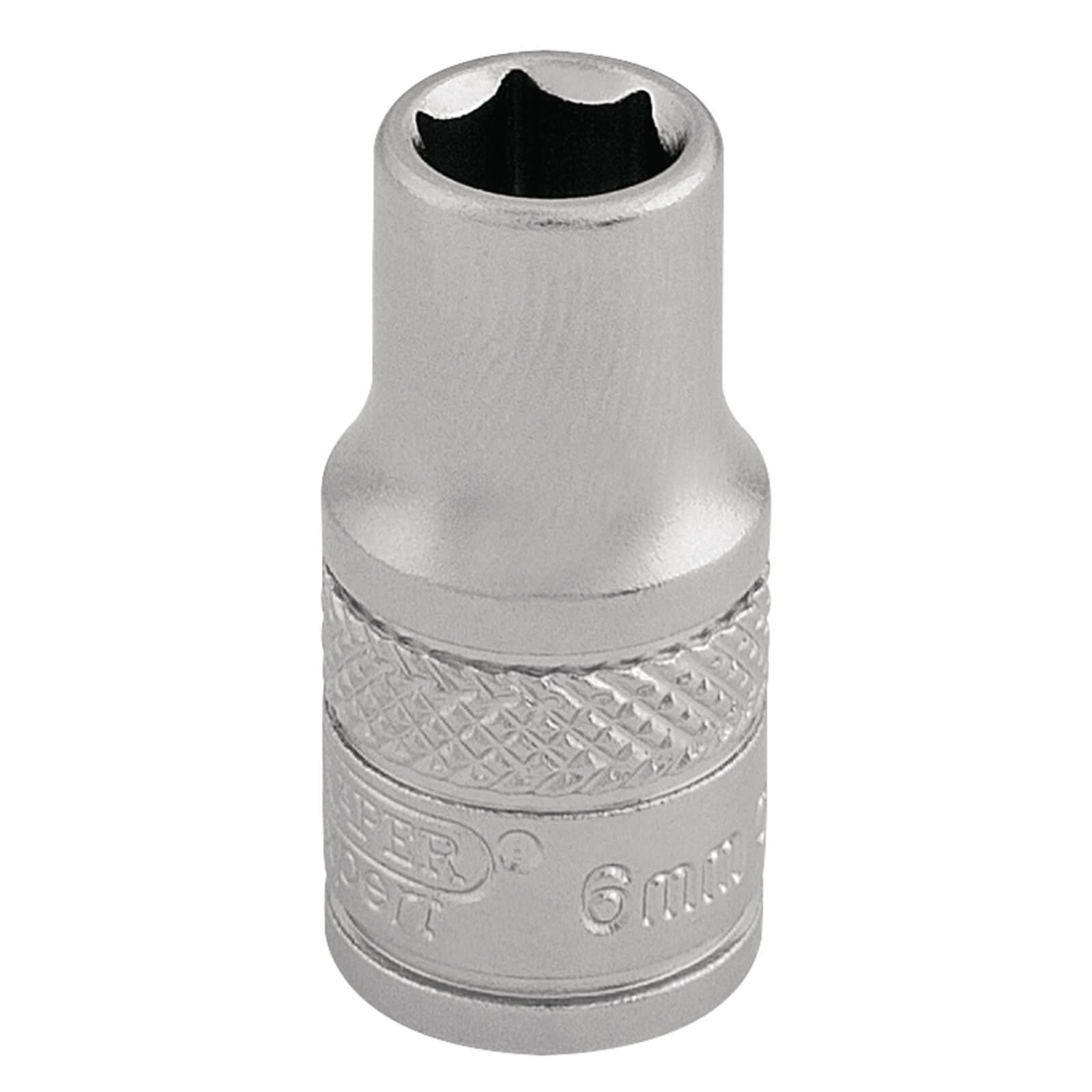 Draper 1/4" Drive Satin Finish Hexagon Socket Metric 1/4" 6mm Price Comparisons | Compare The Build