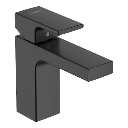 hansgrohe Vernis Shape Basin Mixer Tap 100 CoolStart Matt Black - 71594670 Price Comparisons | Compare The Build