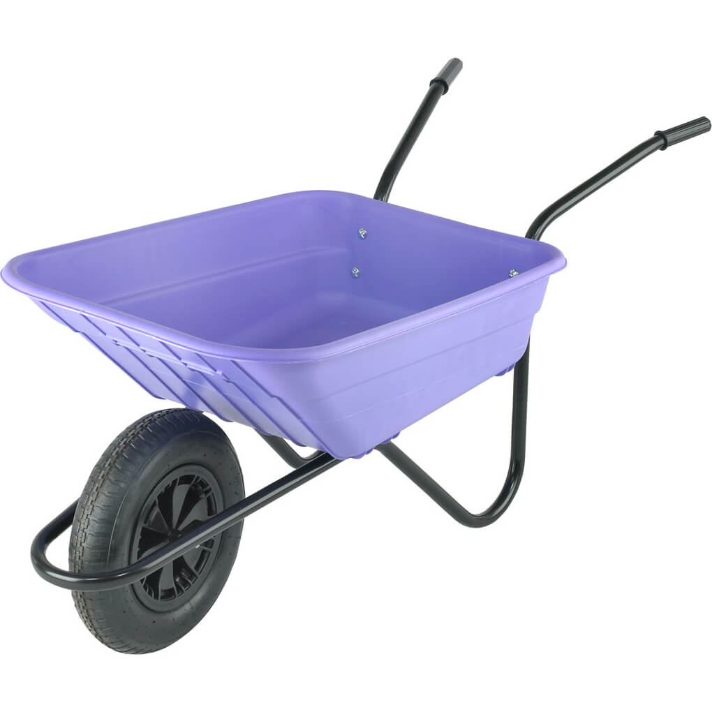 Walsall The Shire Multi Purpose Wheelbarrow 90l Lilac Price Comparisons | Compare The Build