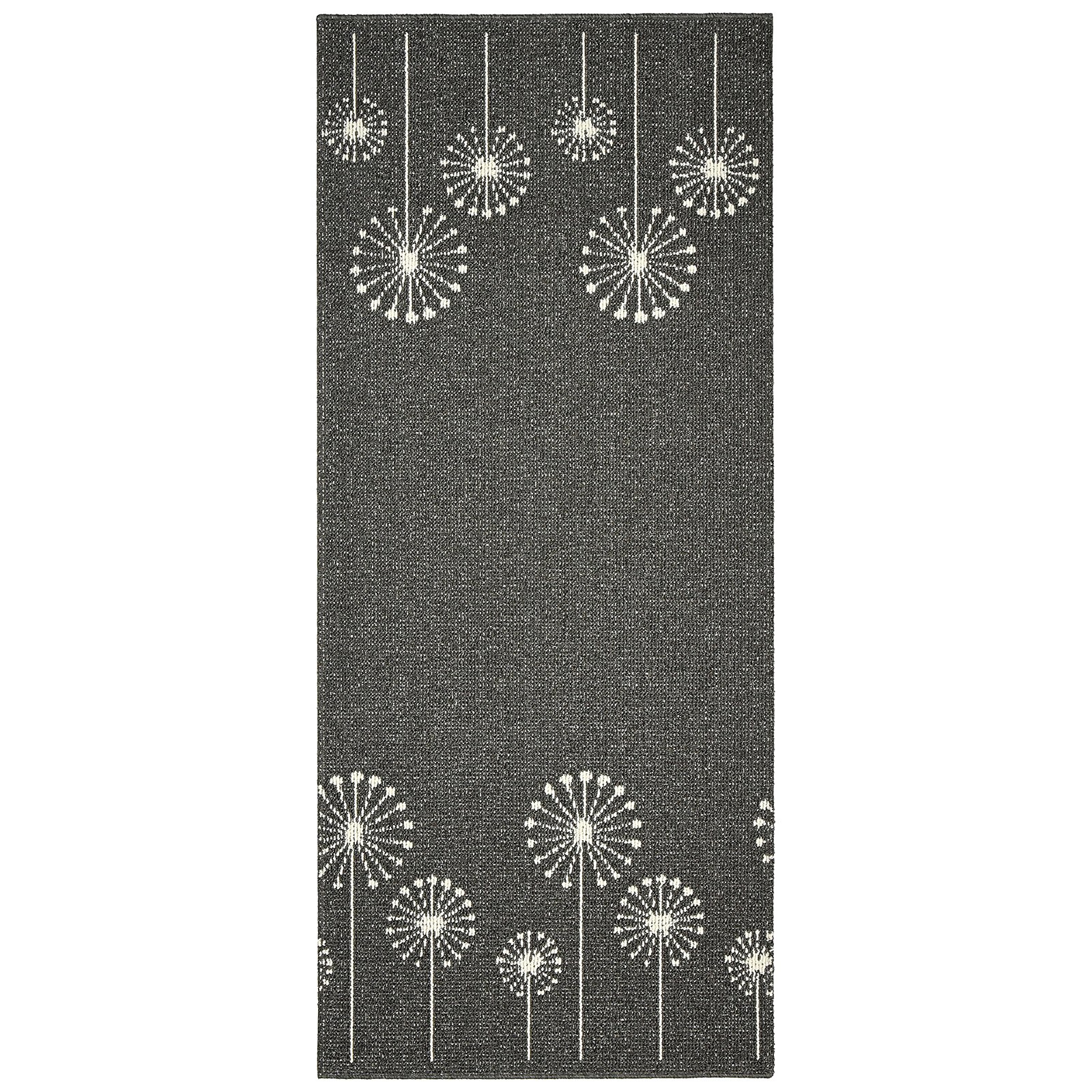 Geneva Washable Runner - Lead & Sugar - 67x180cm Price Comparisons | Compare The Build
