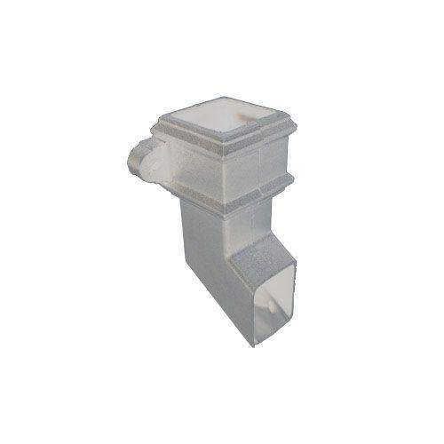 Cascade Cast Iron Style 65mm Plastic Shoe With Lugs - White BR516LCI/WH Price Comparisons | Compare The Build