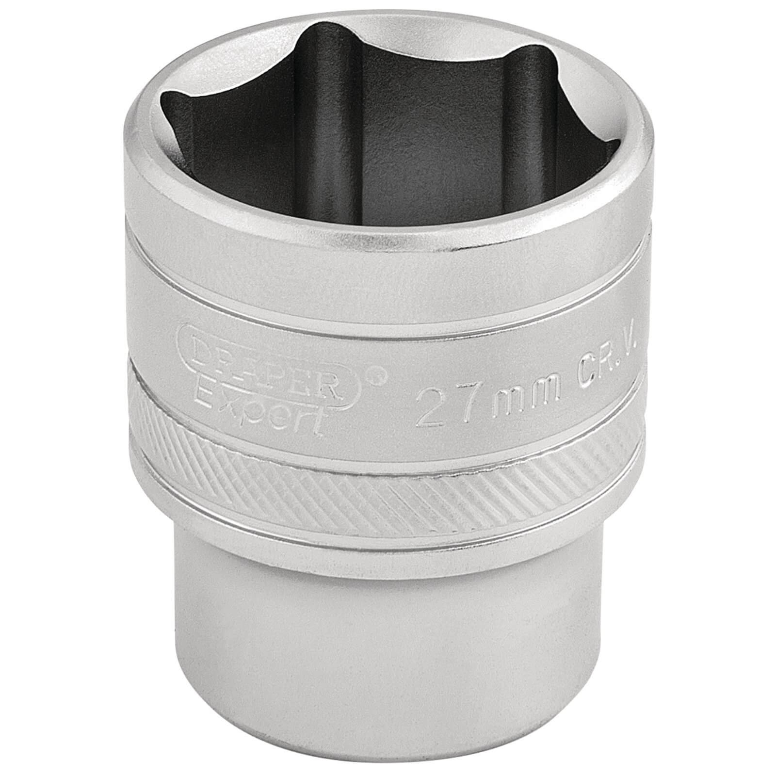 Draper 1/2" Drive Satin Finish Hexagon Socket Metric 1/2" 27mm Price Comparisons | Compare The Build