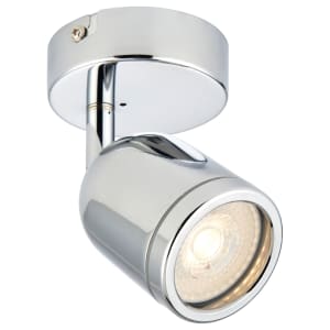 Hecta LED Wall Light - Chrome | Compare The Build