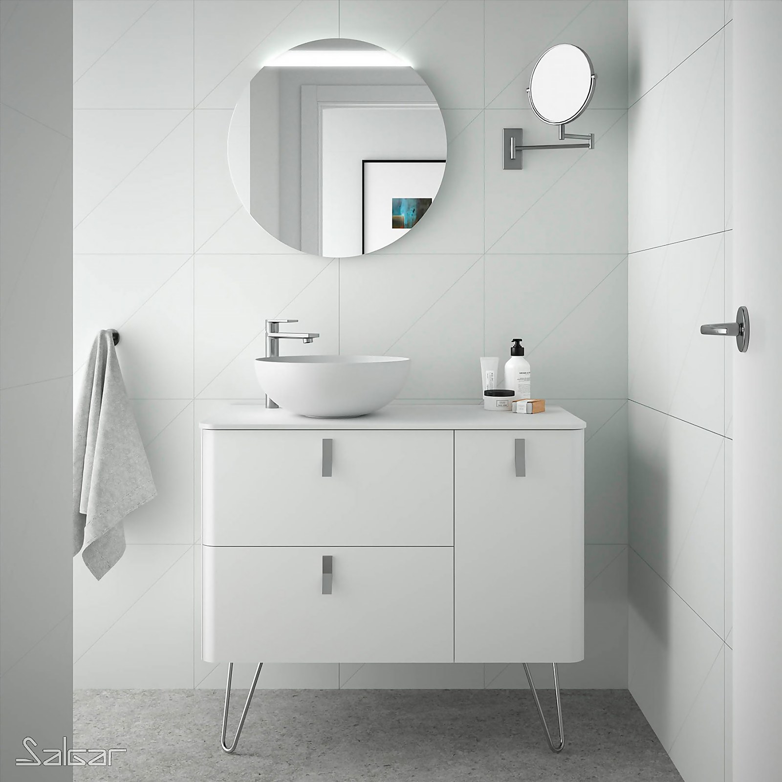 Bathstore Sketch 900mm Left Hand Inset Basin Unit Price Comparisons | Compare The Build