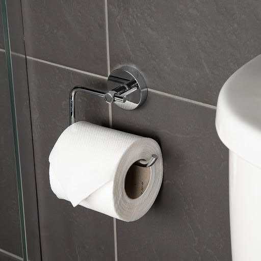 Croydex Pendle Flexi-Fix Chrome Wall Hung Toilet Roll Holder - QM411141 Price Comparisons | Compare The Build