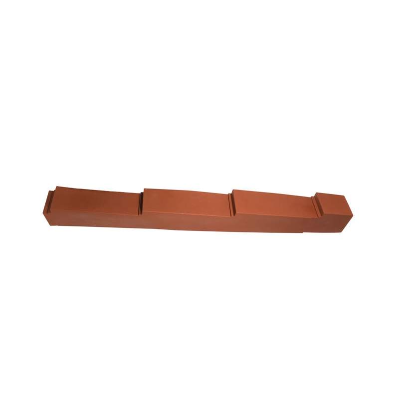 Lightweight Roof Tile Dry Verge (Right Hand) - Smooth Red Polypropylene Lightweight Tiles Ltd LT/DVR/R Price Comparisons | Compare The Build