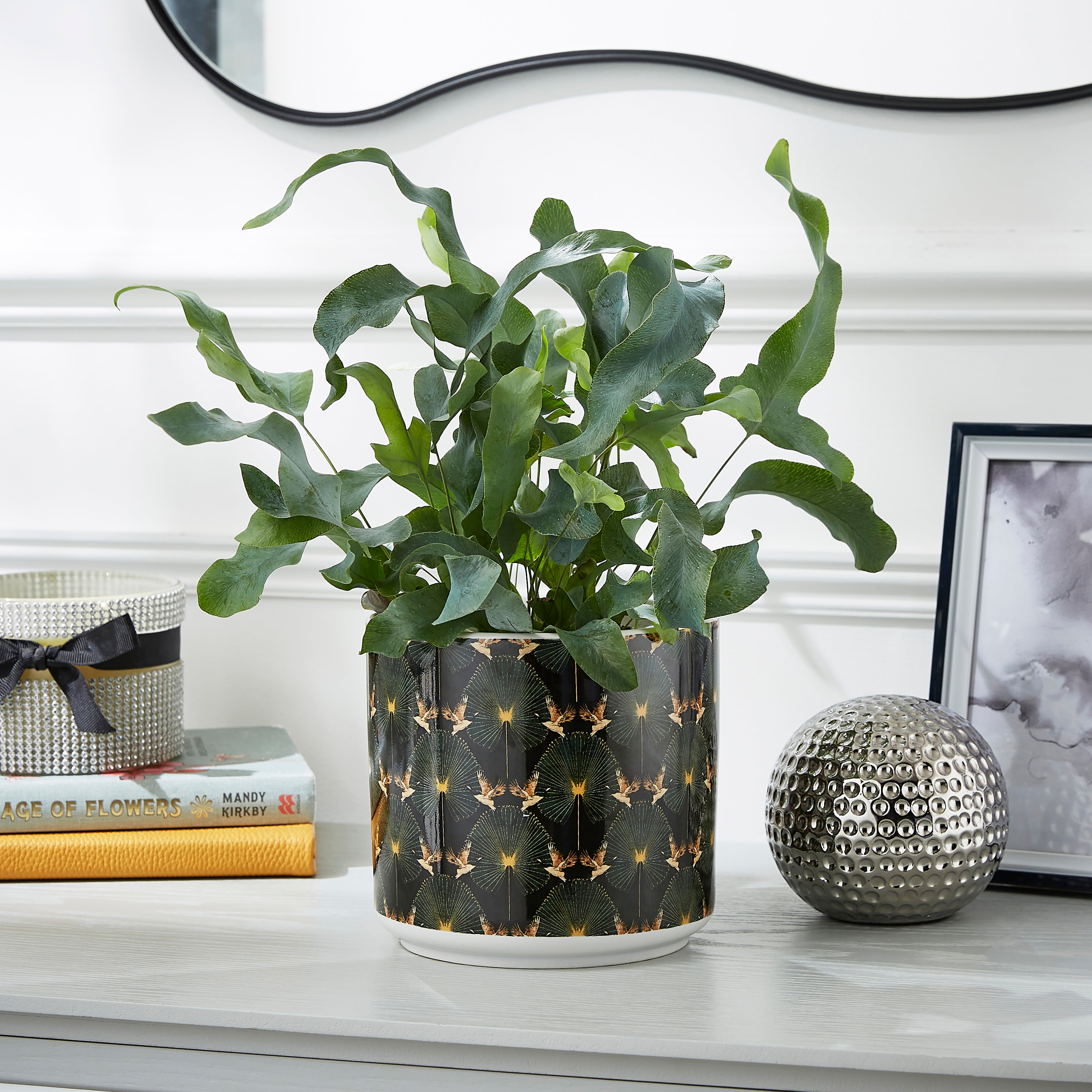 Luxe Cranes Emerald Plant Pot Green Price Comparisons | Compare The Build