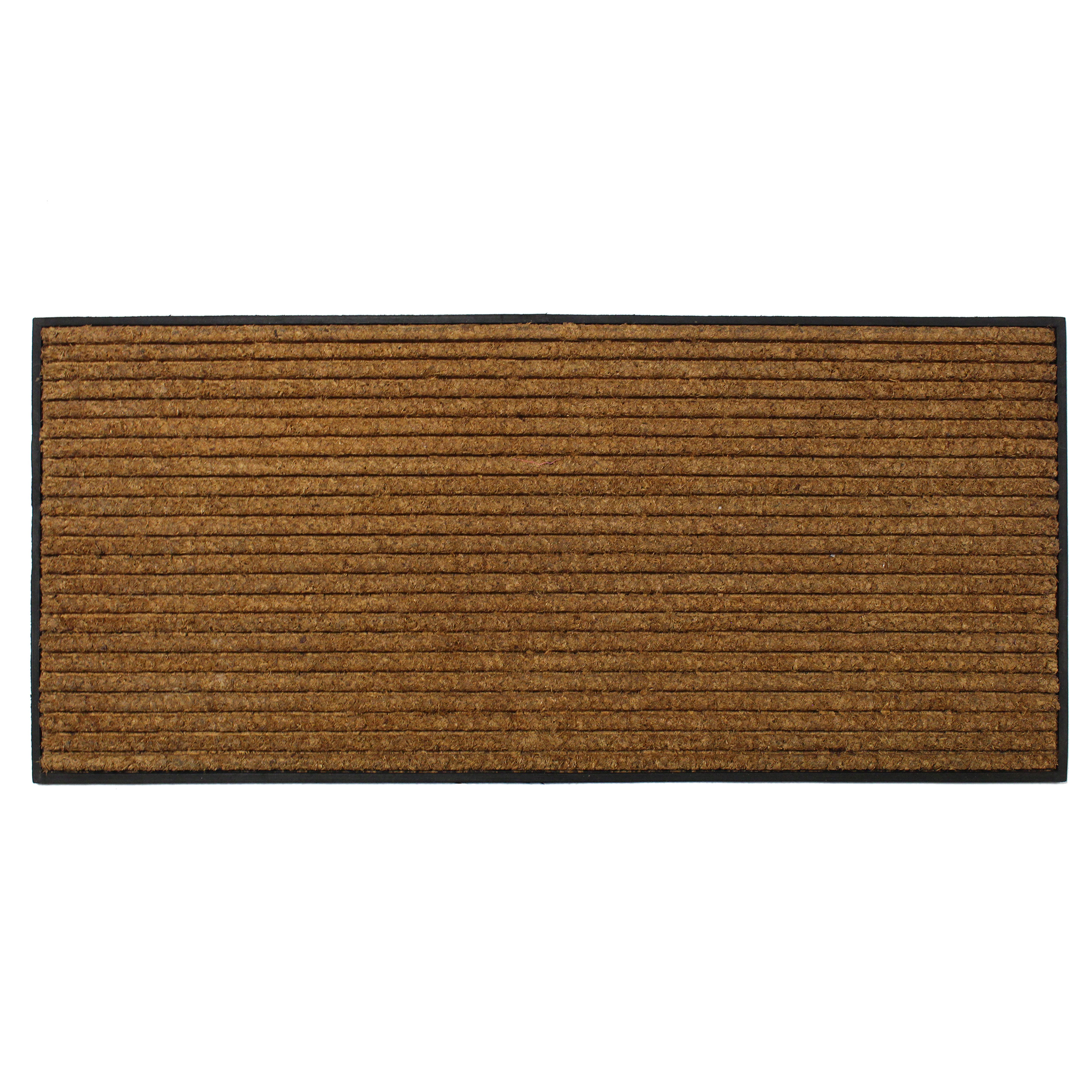 Primeur Natural Ribbed Heavy Duty Scraper Mat, 100Cm X 45Cm | Compare The Build