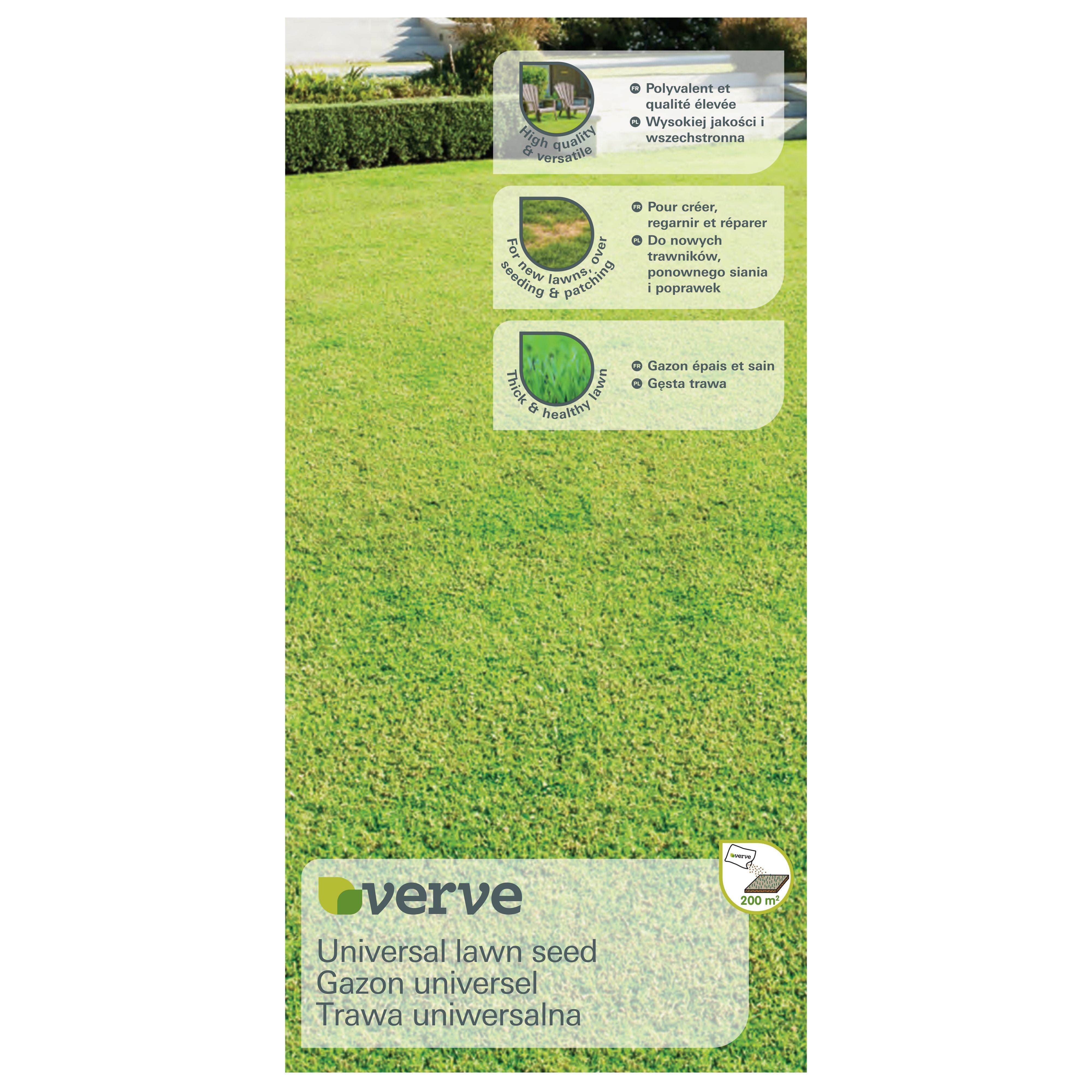 Verve Universal Lawn Seed 200M² 5Kg Price Comparisons | Compare The Build