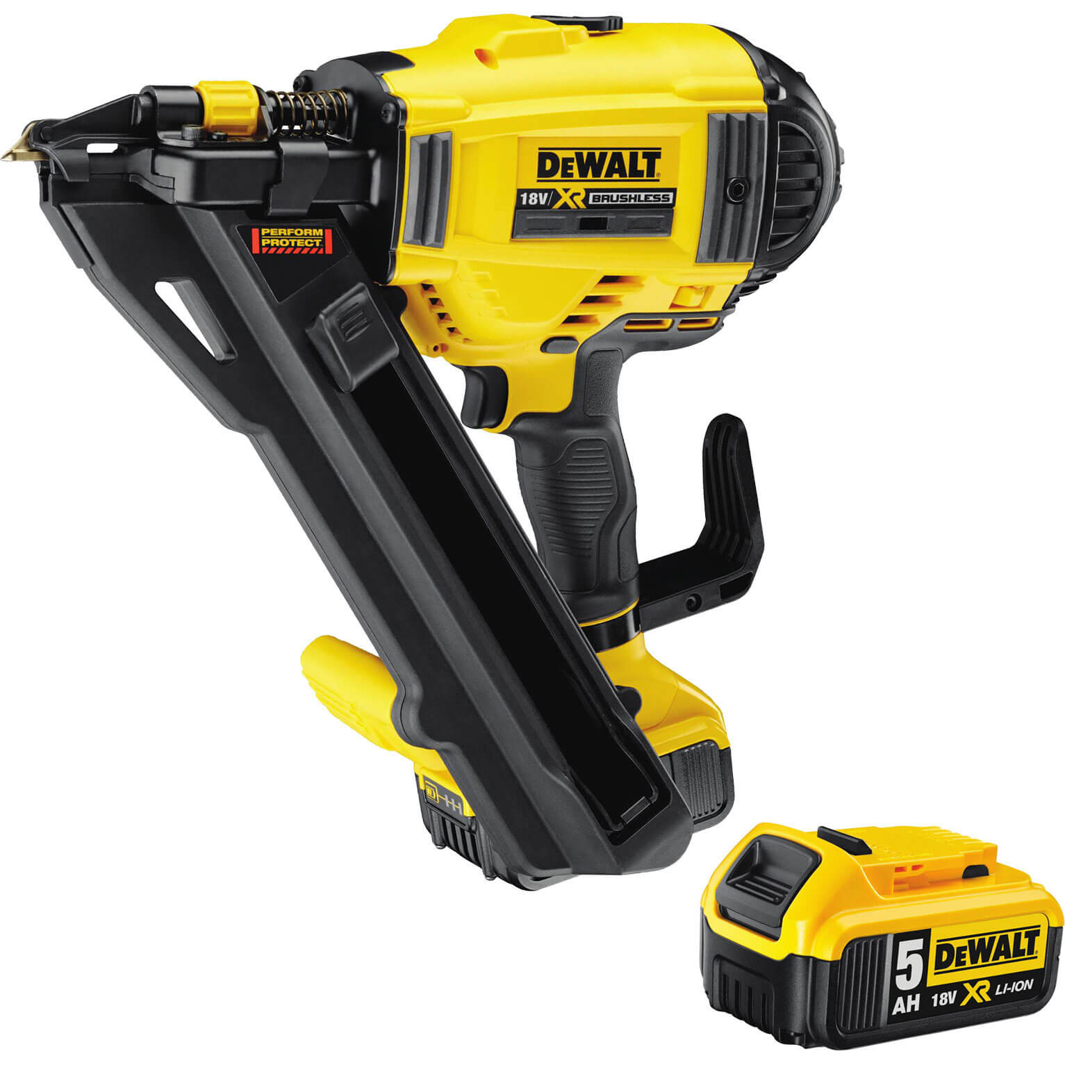 Dewalt 18V 5Ah Cordless Nailer Dcn694P2-Gb Price Comparisons | Compare The Build
