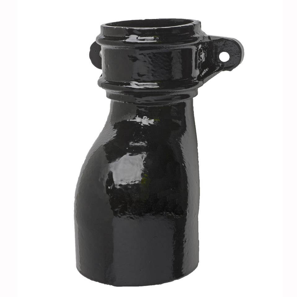 Cast Iron Round Downpipe Eared Anti-Splash Shoe - 65mm Black Price Comparisons | Compare The Build