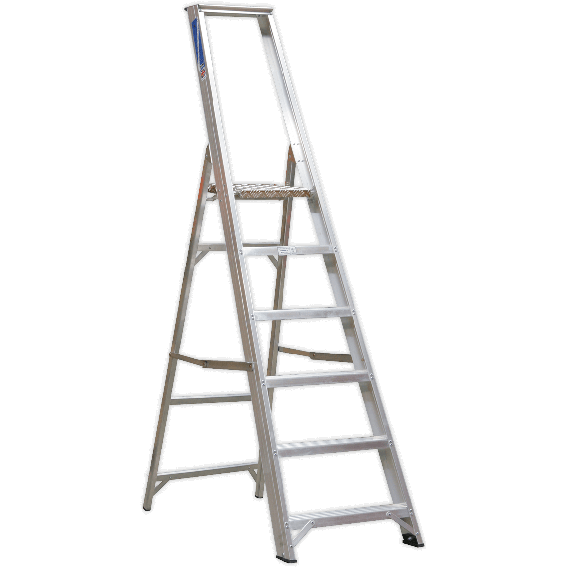 Sealey Industrial Aluminium Step Ladder 6 Price Comparisons | Compare The Build