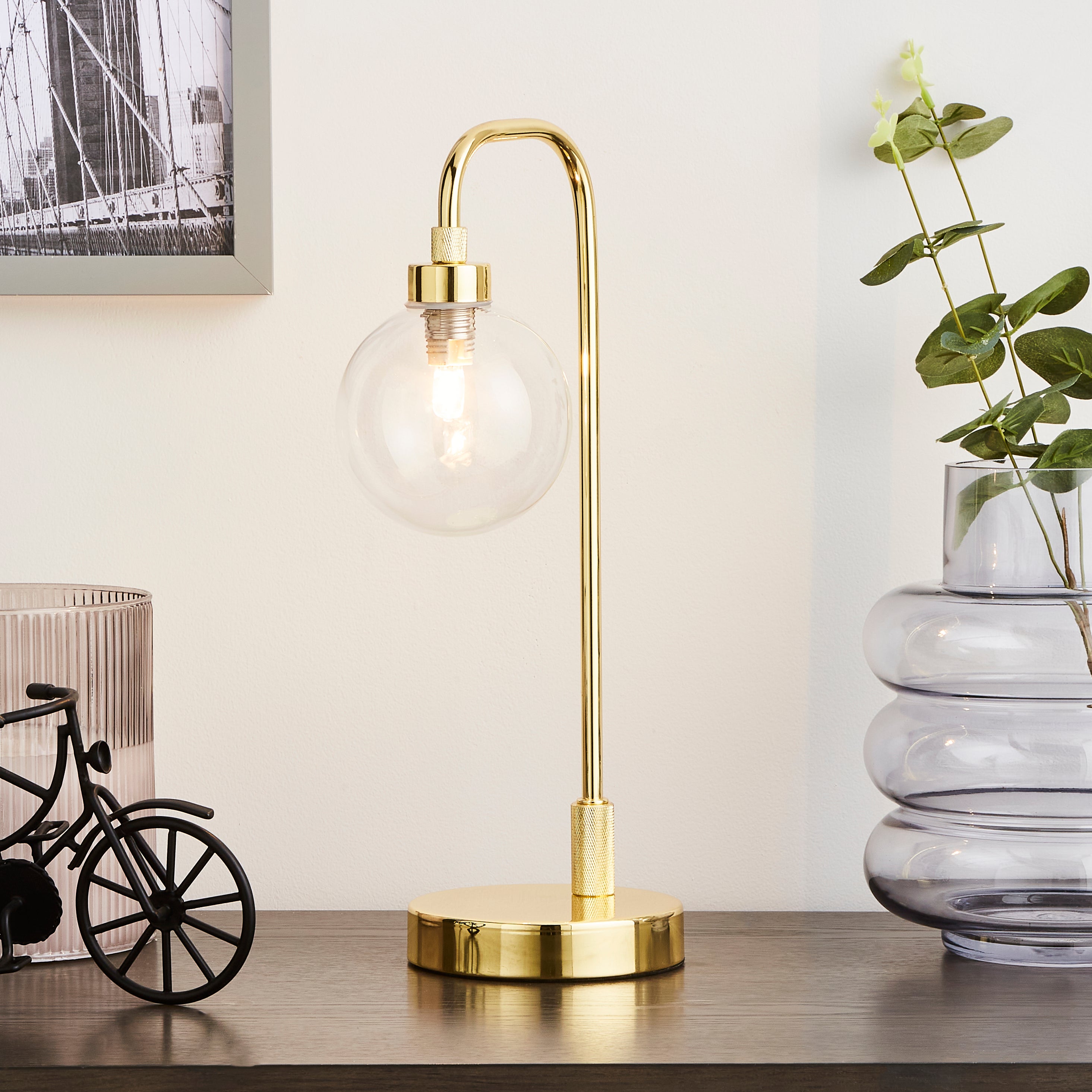 Tanner Table Lamp Gold Price Comparisons | Compare The Build