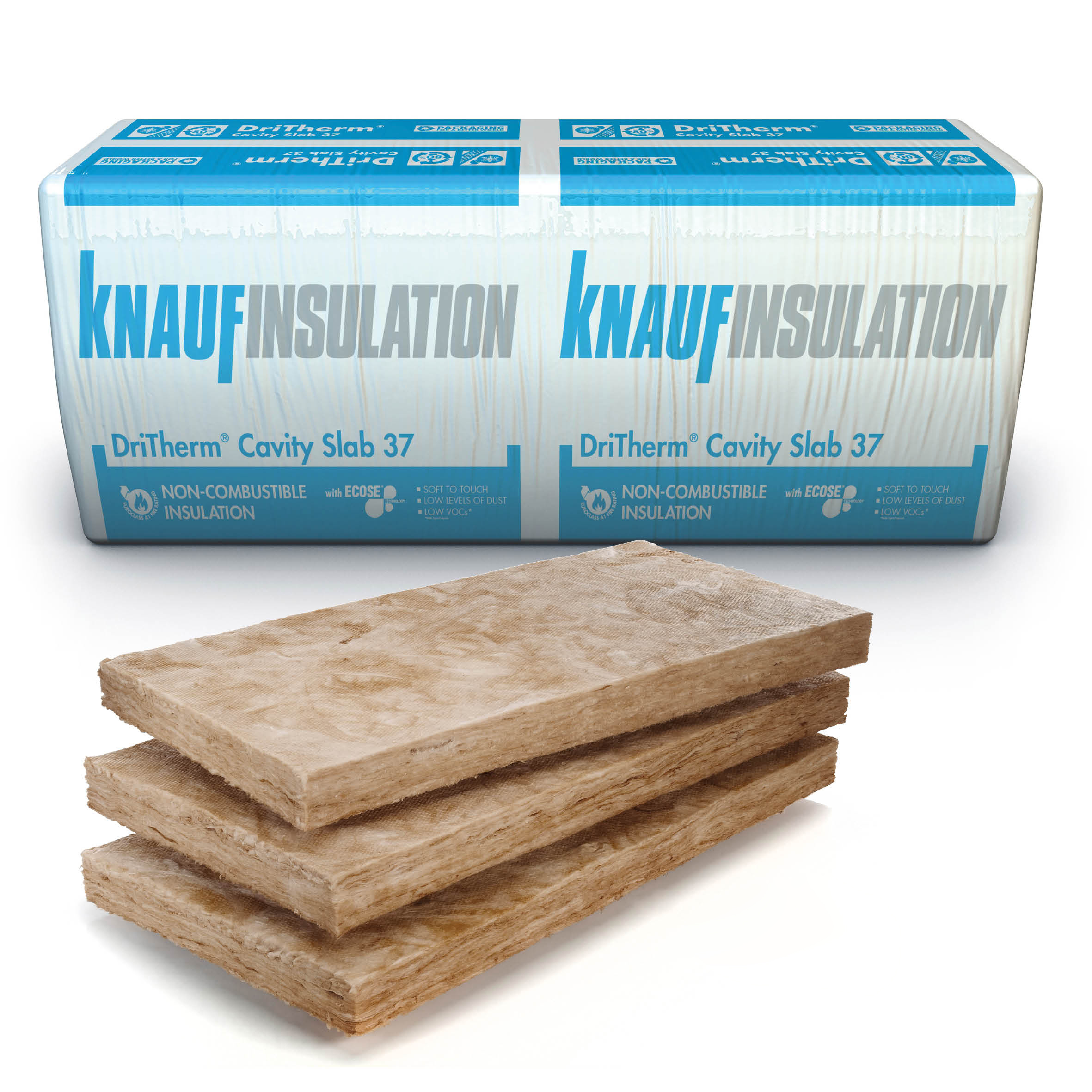 Knauf Dritherm Cavity Slab 37 100mm 455 x 1200mm 6.55m2 Per Pack Price Comparisons | Compare The Build