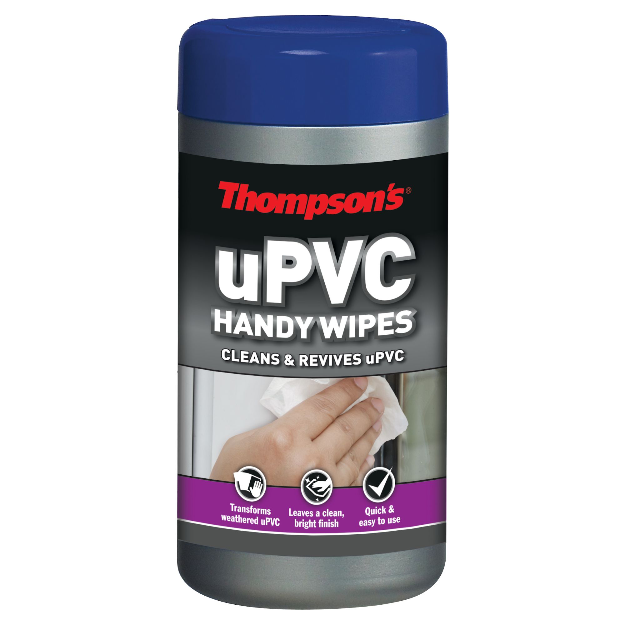 Thompsons Upvc Handy Unscented Wipes, Pack Of | Compare The Build