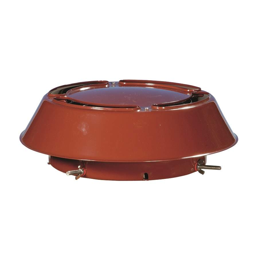Colt Cowls Colt Top All Purpose Anti-Downdraught Cowl - 125mm to 250mm Natural Aluminium Stainless Steel CTAP0001 Price Comparisons | Compare The Build