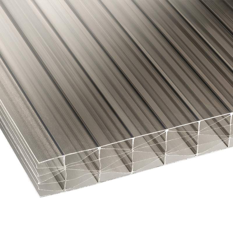 Marlon 25mm Bronze Sevenwall Polycarbonate Sheet - 4000mm x 800mm Corotherm 4080255BH Price Comparisons | Compare The Build