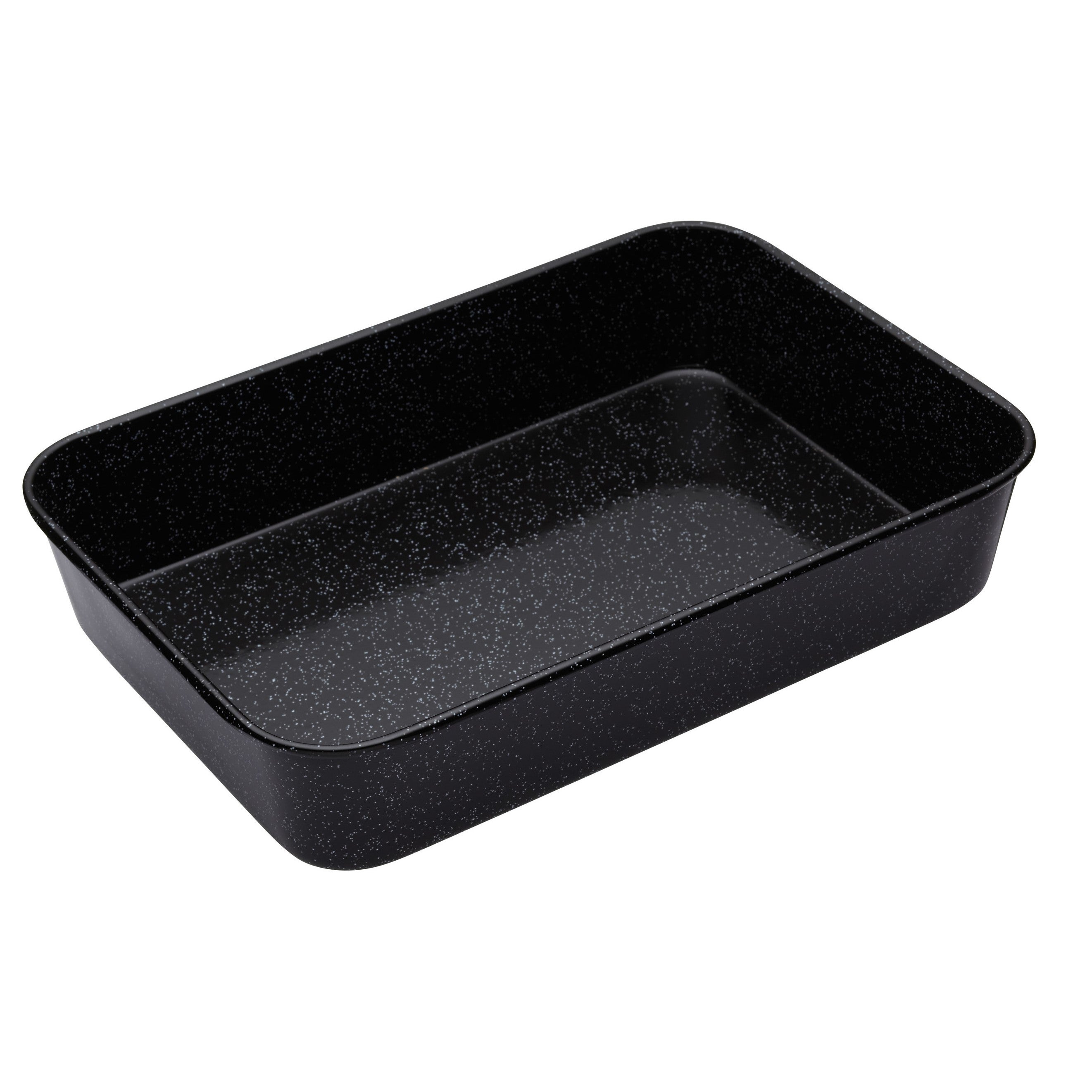 MasterClass Professional Enamel Roasting Pan 40 x 28cm Black Price Comparisons | Compare The Build