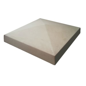 Marshalls Cast Smooth Pillar Cap Stone - Grey 380 x 380 x 50mm Price Comparisons | Compare The Build