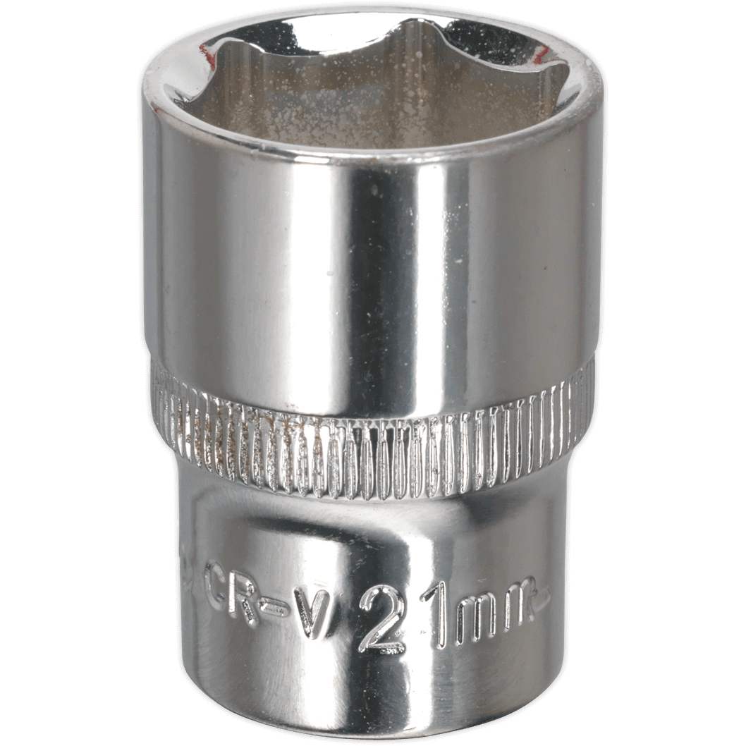 Sealey 1/2" Drive Hexagon WallDrive Socket Metric 1/2" 21mm Price Comparisons | Compare The Build