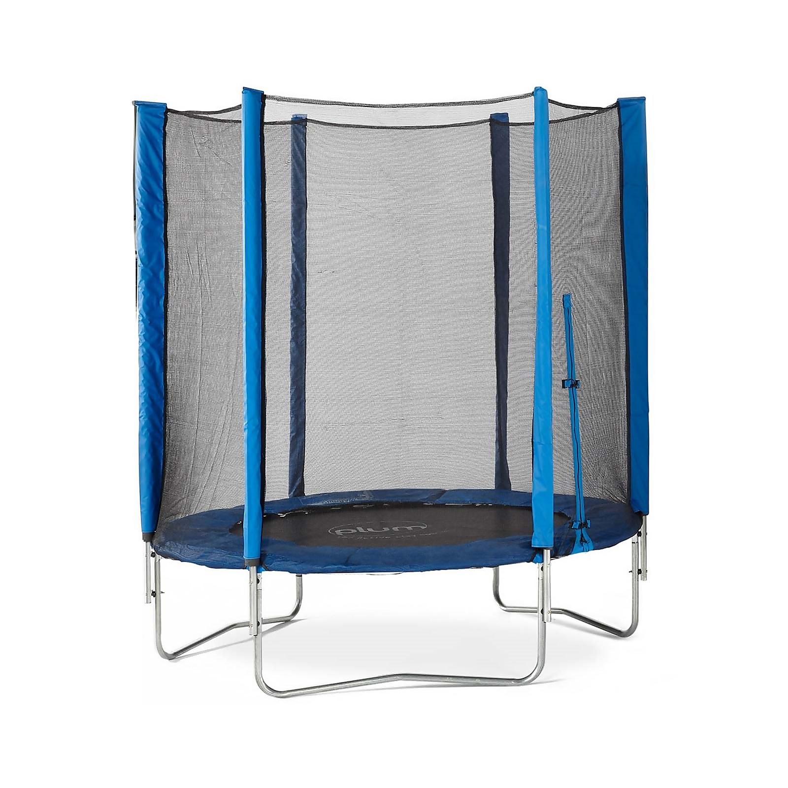 Plum 6ft Junior Trampoline & Enclosure - Blue | Compare The Build