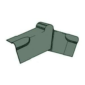 Fibre Cement Hooded Ridge Finial (Green) - Two Piece SVK SVK/FCS/HRF/G | Compare The Build