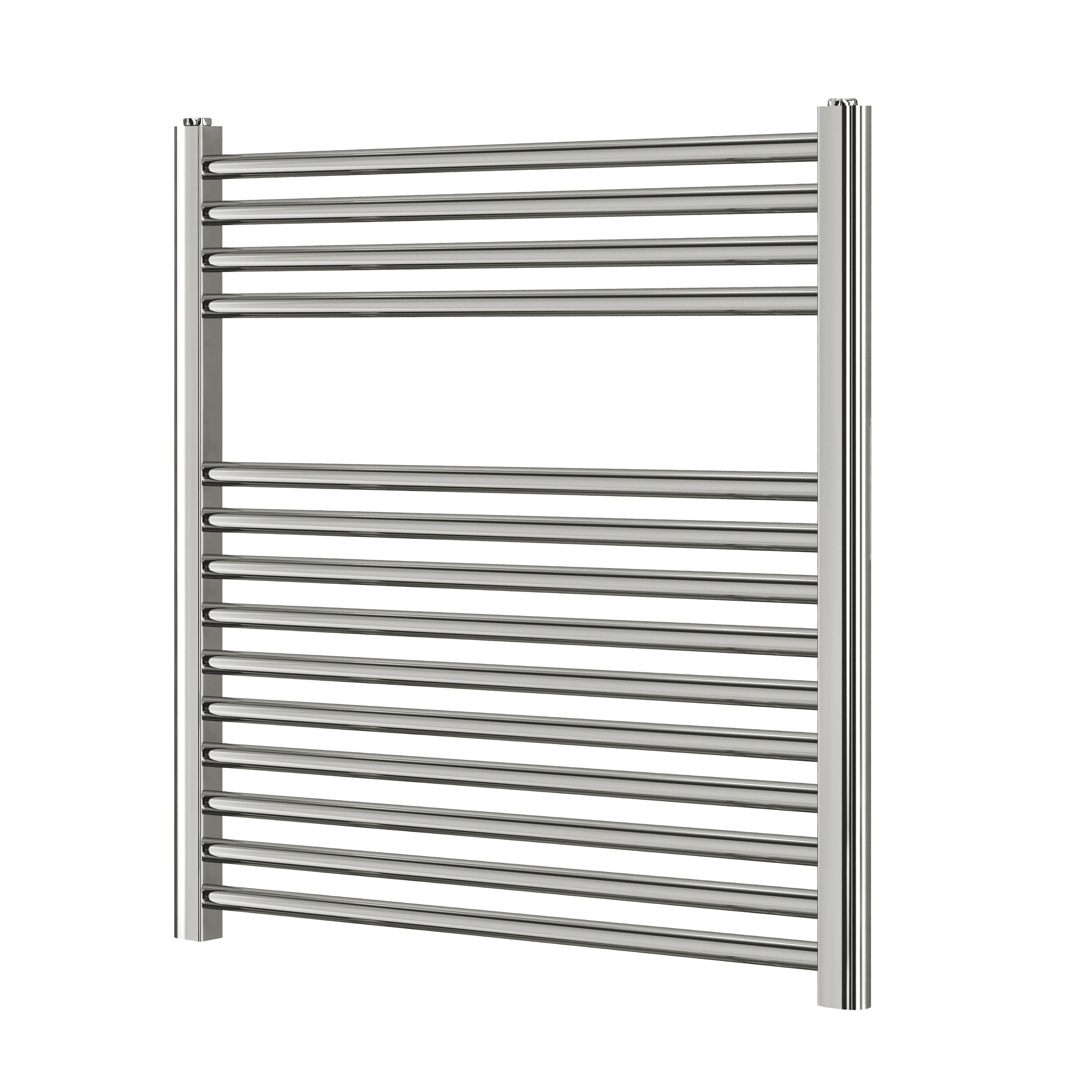 Blyss 252W Flat Chrome Towel Warmer (H)700mm (W)600mm Price Comparisons | Compare The Build