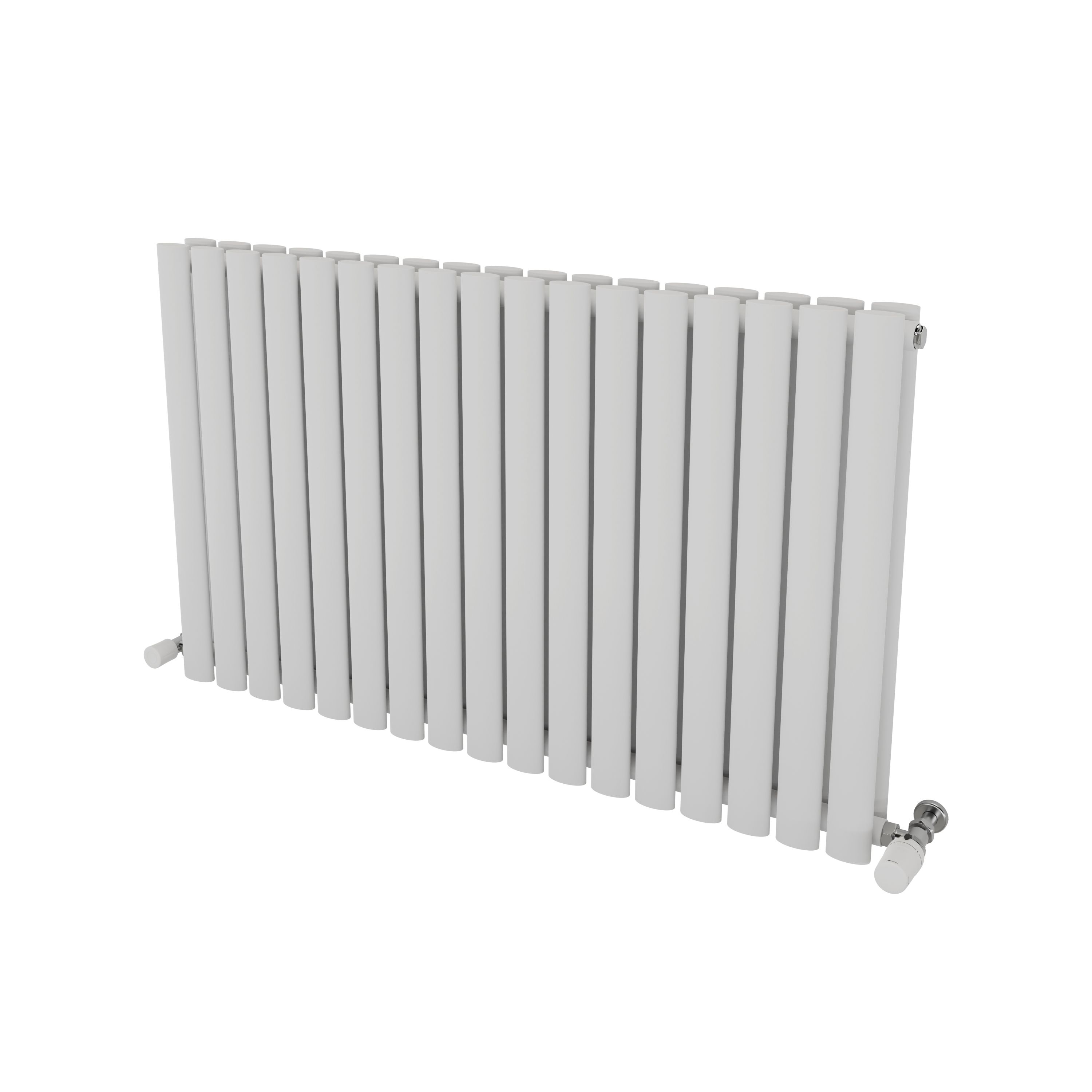 Ximax Champion Duplex Satin White Horizontal Designer Radiator, (W)990mm X (H)600mm Price Comparisons | Compare The Build