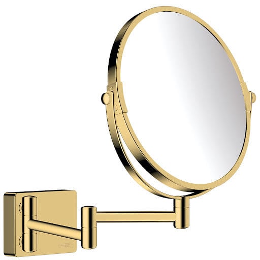 hansgrohe AddStoris Shaving Mirror - Gold Price Comparisons | Compare The Build