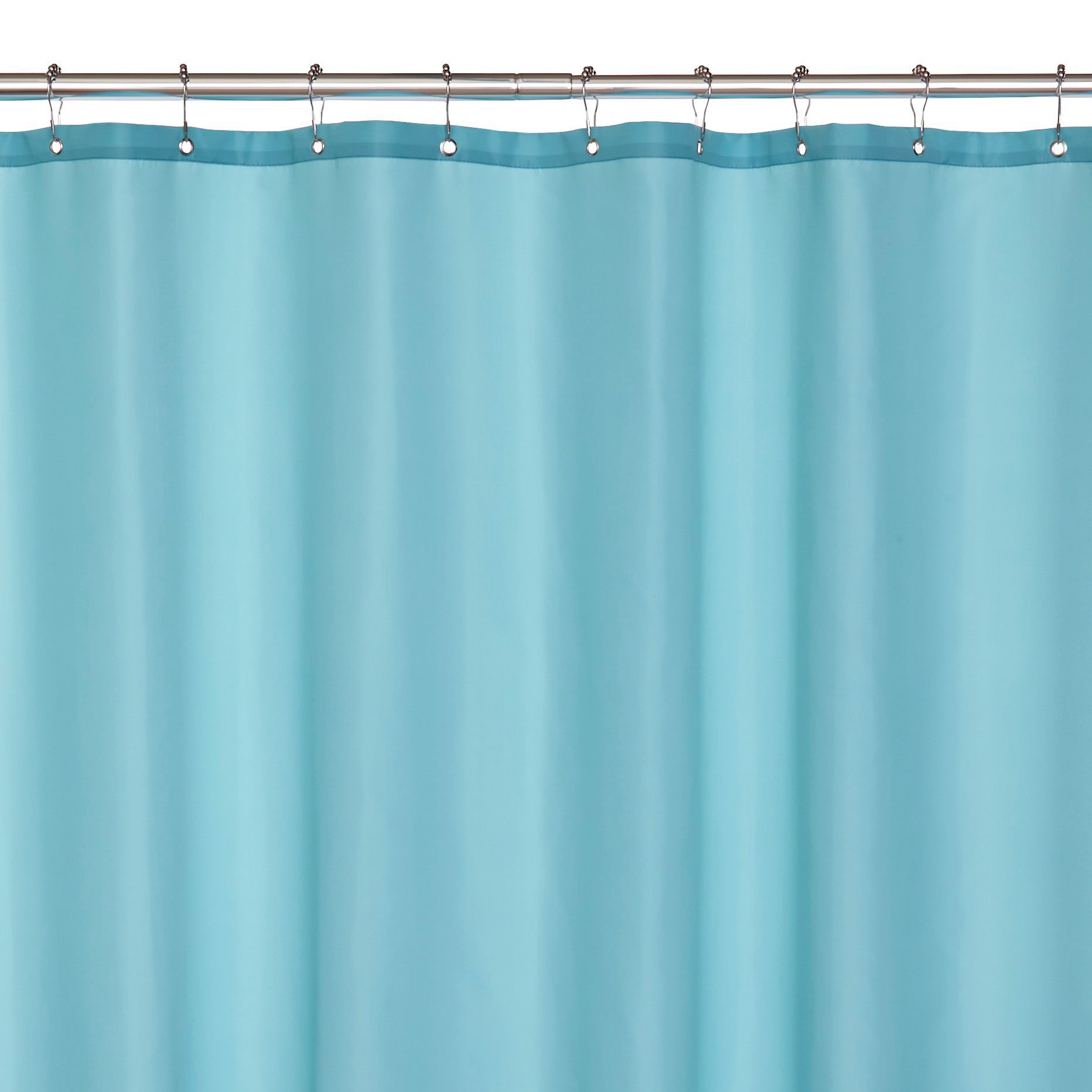 Duck Egg Plain Shower Curtain (L)1800 mm Price Comparisons | Compare The Build