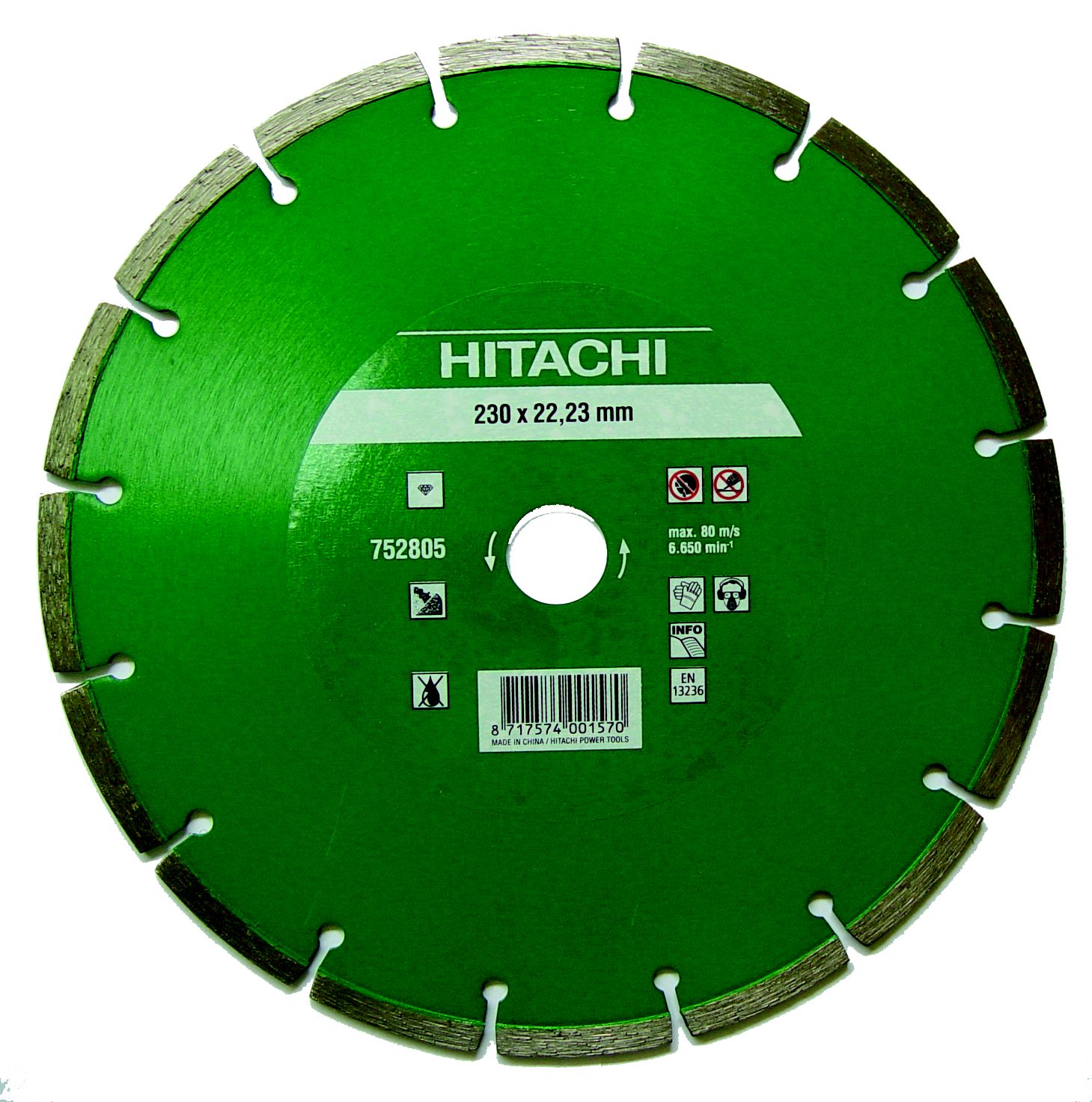 Hitachi (Dia)230mm Diamond Cutting & Grinding Blade | Compare The Build