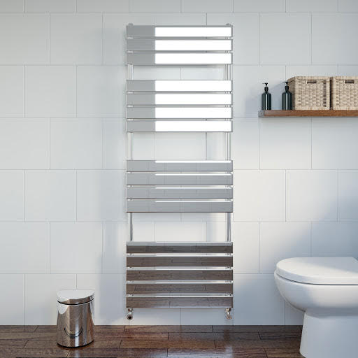 DuraTherm Flat Panel Heated Towel Rail Chrome - 1600 x 600mm Price Comparisons | Compare The Build