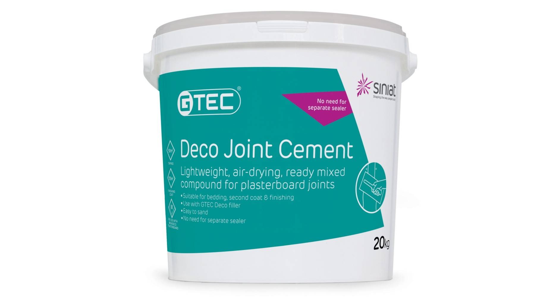 GTEC Deco Joint Cement 20kg Price Comparisons | Compare The Build